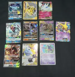 Pokemon Mid Era Ultra Rare Lot Of 10 - LP To Near Mint! - Image 1