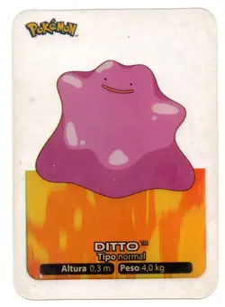 DITTO #132 LAMINCARD COLECCION POKEMON LAMINCARDS 2005 EDIBAS (USADA) - Image 1