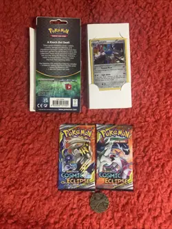 Pokemon TCG: 2017 Knock Out Collection Lucario Collection Box-Cosmic Eclipse 820650131394 - Image 5