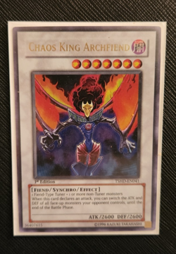 Yu-Gi-Oh! Chaos King Archfiend TSHD-EN041 Ultra Rare 1st Edition!!! - Image 1