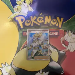 Pokemon Volo Trainer Card 196/196 Lost Origin Full Art Ultra Rare Holo TCG - Image 1