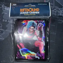 Riftbound: League of Legends Origins 100 Jinx Art Card Sleeves - Image 1