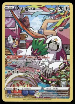 Pokemon Cards Oranguru TG12/TG30 Brilliant Stars Trainer Gallery Holo NM - Image 1