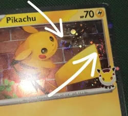 DOUBLE WHOLE SWIRL 🌀💫 NM Pikachu 051/162 30th Anniversary Stamped Pokemon Card - Image 1
