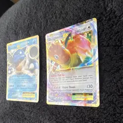 Pokemon Blastoise EX & Dragonite EX XY Evolutions Holo Card Lot - Image 2