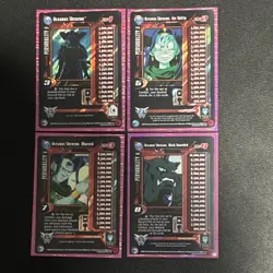 Score Dragon Ball GT CCG 2004 Oceanus Shenron Personality Holo Lot (4 Cards) - Image 1