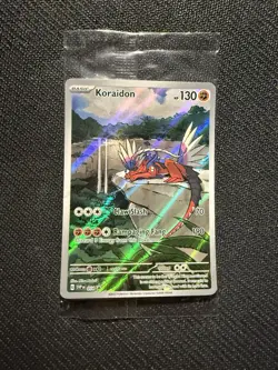Koraidon 014 Sv: Scarlet & Violet Promo Cards Holo SEALED - Image 1