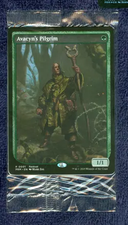 MTG FOIL Avacyn's Pilgrim Promo 2025 Atlanta MagicCon NM In Wrapper - Image 1