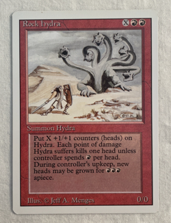 1x Rock Hydra Revised MTG Magic the Gathering NM - Image 1
