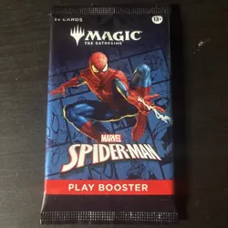 MTG: Magic The Gathering Marvel Spider-Man Play Booster Pack - Image 1