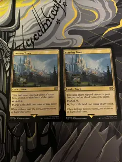 MTG x2 Starting Town - FF NM - Image 1