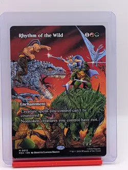 Rhythm of the Wild (Borderless) #12 Magic Teenage Mutant Ninja Turtles Regular - Image 1