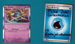 Zacian MEP 015 Phantasmal Flames Stamped Prerelease Pokemon Tcg Mep015 LP - Image 3