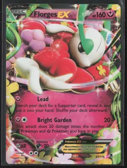 Florges EX Ultra Rare XY - Phantom Forces 67/119 HP Pokemon Card - Image 1