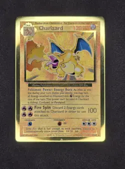 Pokemon Celebrations Gold Metal Charizard & Pikachu Cards 25th Anniversary Base - Image 5