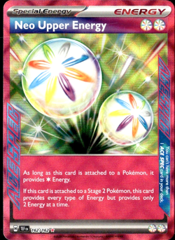 Neo Upper Energy 162/162 Temporal Forces Ace Spec Pokemon TCG - Image 1