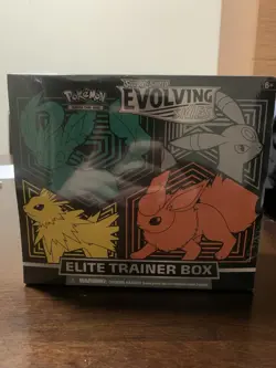 Pokemon Sword & Shield Evolving Skies Elite Trainer Box Leafeon Umbreon 2021 - Image 1