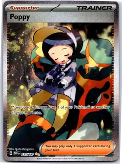 Poppy OBF 227/197 SIR Pokemon TCG NM - Image 1