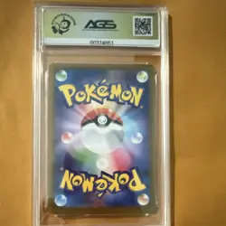 Pokemon TCG Flamigo Sv2d: Clay Burst 082/071 Full Art Secret Rare Holo AGS 10 - Image 2