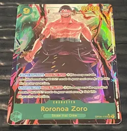 One Piece Roronoa Zoro (Alternate Art) - Wings of the Captain (OP06) - Image 2
