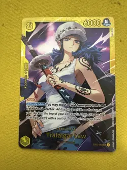 Trafalgar Law EB03-062 Extra Booster: One Piece Heroines Edition Foil - Image 1
