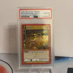 MetaZoo Phantom Car Collect-A-Con - Stashhh Loot Promo Card PSA 10 - Image 1