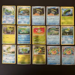 Pokemon TCG Lotad & Lombre & Ludicolo Card Lot (15 Cards, English) - Image 1