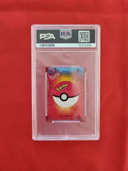 Bicycle Pokemon Mini Poker Playing Cards Blastoise Queen of Clubs - Blue - PSA 9 - Image 2