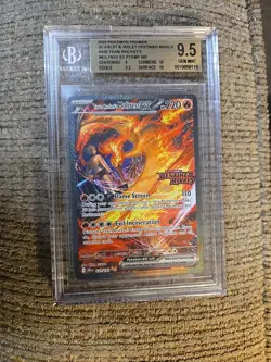 BGS 9.5 Pokemon TCG Team Rockets Moltres EX Card 229/182 Stamped Gem Mint - Image 1