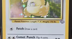 Vintage Pokemon TCG Jungle WoTC Kangaskhan Holo Rare Card #5/64 90 HP - Image 3