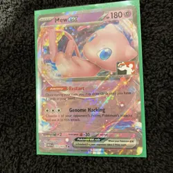 Mew ex 151/165 Prize Pack Series Cards Holo - Image 2