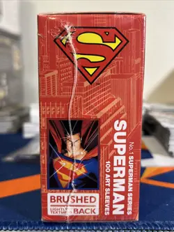 Dragon Shield Sleeves: Brushed Art - Superman 1 - Standard Size 100ct - Image 2