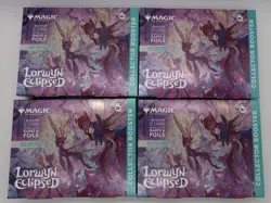 4x Magic The Gathering Lorwyn Eclipse Collector Booster Factory Sealed MTG - Image 1