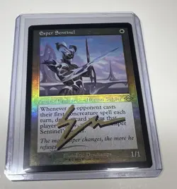 Esper Sentinel Foil Signed Artist Proof MTG RARE - Image 1