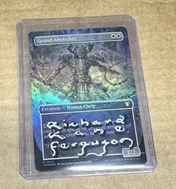 Grand Abolisher Foil Signed Artist Proof MTG RARE - Image 1