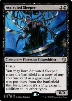 Activated Sleeper R Commander: Dominaria United 24 NM - Image 1