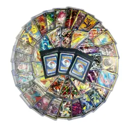POKEMON 50 CARD LOT: ULTRA RARE (EX/GX/V/VMAX/ART/RR) GUARANTEED+HOLO/RHOLO/OLD - Image 4