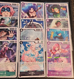 17x One piece TCG JOLLY ROGER FOIL Japanese Card Lot ( Rares NM ) - Image 5