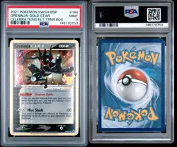PSA 9 Greninja Star SWSH144 SWSH: Sword & Shield Promo Cards Holo - Image 3