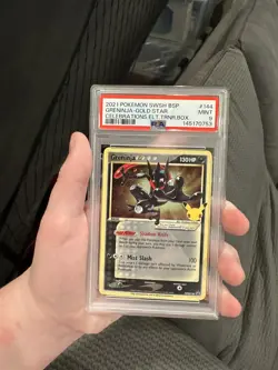PSA 9 Greninja Star SWSH144 SWSH: Sword & Shield Promo Cards Holo - Image 4