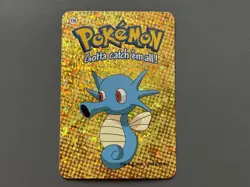 Horsea #116 Vending Prism Holo Sticker Card 2000 Pokemon - Image 1