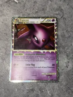 Pokemon TCG Espeon Undaunted 81/90 Holo Prime Ultra Rare Stage 1 Card English - Image 3