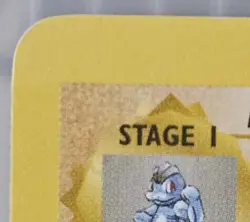 Vintage Pokemon TCG Base Set WoTC Machoke 1st Edition Shadowless Card #34/102 - Image 5