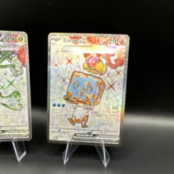 Pokemon Froslass EX & Eiscue EX Holo Lot (2 Cards) PAL TCG Tera English - Image 3