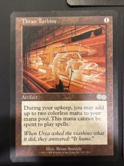 3x Thran Turbine Urza's Saga 311/335 Uncommon UP LP Mtg Magic - Image 3