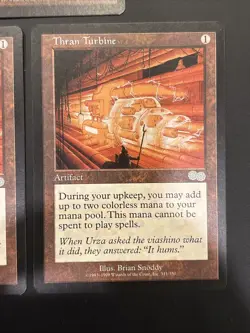 3x Thran Turbine Urza's Saga 311/335 Uncommon UP LP Mtg Magic - Image 4