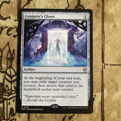 MTG Conjurer's Closet Normal Commander: Aetherdrift #126 NM Free Shipping - Image 1