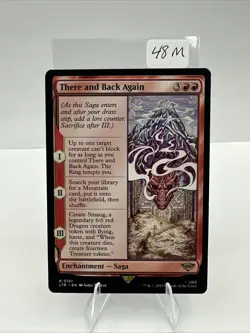 There And Back Again 1x Rare Lord of the Rings MTG NM LTR - Image 3