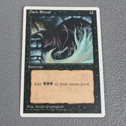 MTG Dark Ritual C Fourth Edition #116 - Image 1