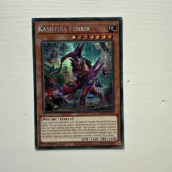 YUGIOH Secret Rare Kashtira Fenrir MP23-EN163 1st Edition - Image 1